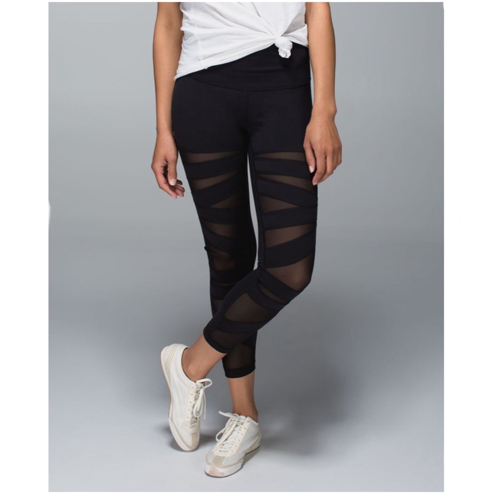 Lululemon High Times‎ Crop *Tech Mesh 6